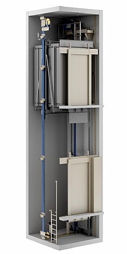 Ανελκυστήρας Kleemann Atlas Gigas για φορτία έως 2.500 kg