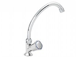 Μπαταρία Νεροχύτου Επικαθήμενη Μονή 180mm Modea Corona 00-4308