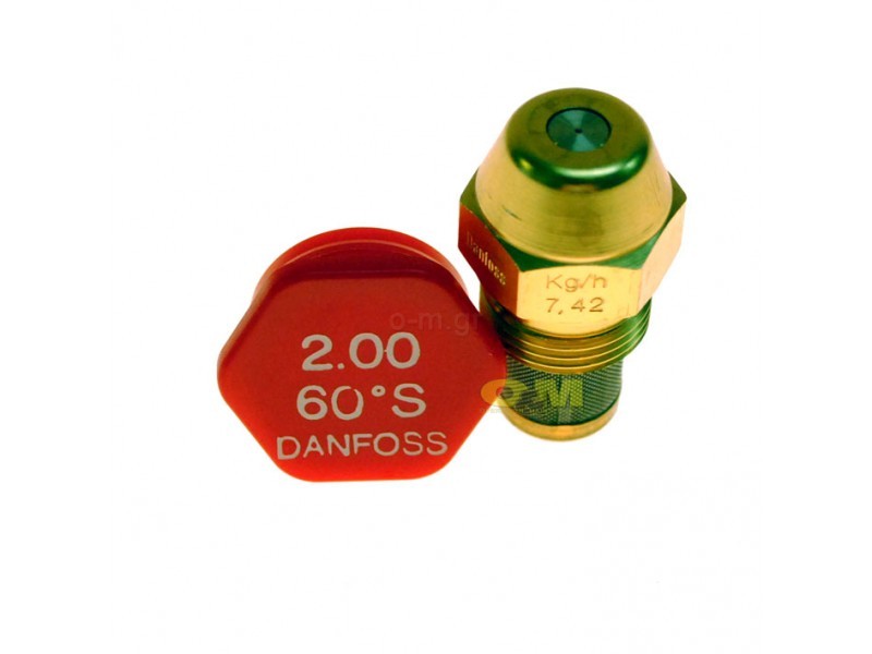 Μπέκ Καυστήρα Πετρελαίου Danfoss 2,00/60°S