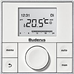 Buderus RC 200 Ψηφιακός Θερμοστάτης Χώρου