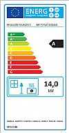 Χυτήρια Μισαηλίδη T-75 Ενεργειακό 14 kw Ίσιο Διαμπερές με 1 πόρτα συρόμενη&1 ανοιγόμενη 