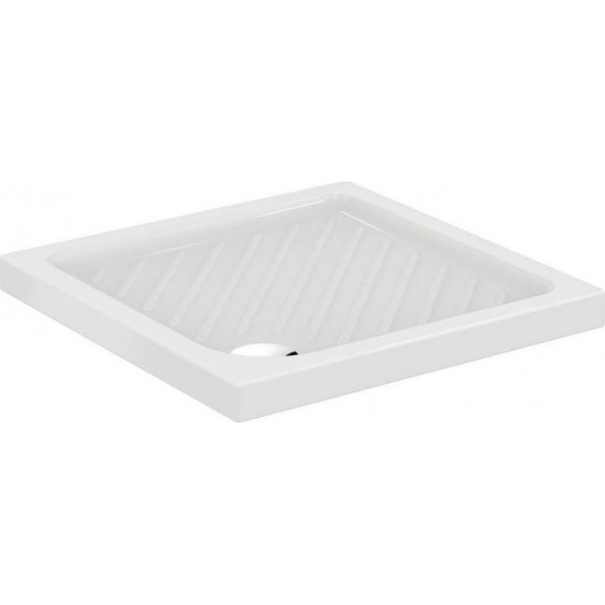 Ideal Vidima Sevafresh Τετράγωνη ντουζιέρα 80x80x7 cm