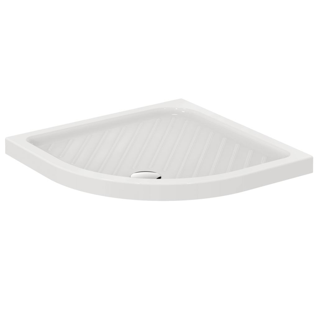 Ideal Vidima Sevafresh Γωνιακή ντουζιέρα 90x90x7 cm