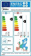 Επιδαπέδια Ντουλάπα Midea MFYA400-24ARFN1-QRDOW/MOX401UL-24AFN1-QRDOW 24000 BTU