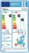 Midea All Easy Pro AEP2-24NXD6-I/AEP2-24NXD6-O 24000 btu